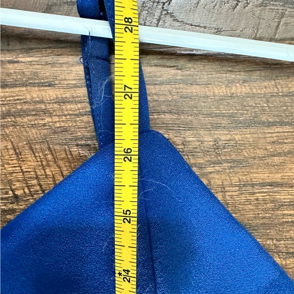 Francesca’s Jun & Ivy blue skater dress spaghetti straps SZ XS EUC quality made - Picture 7 of 15